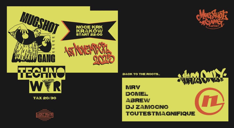 MUGSHOT GANG X TECHNO WIR | NOCE KRK [VINYL ONLY]