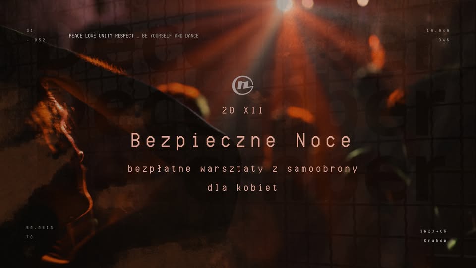 20.12 BEZPIECZNE NOCE - bezpłatne warsztaty z samoobrony dla kobiet. Cover Photo