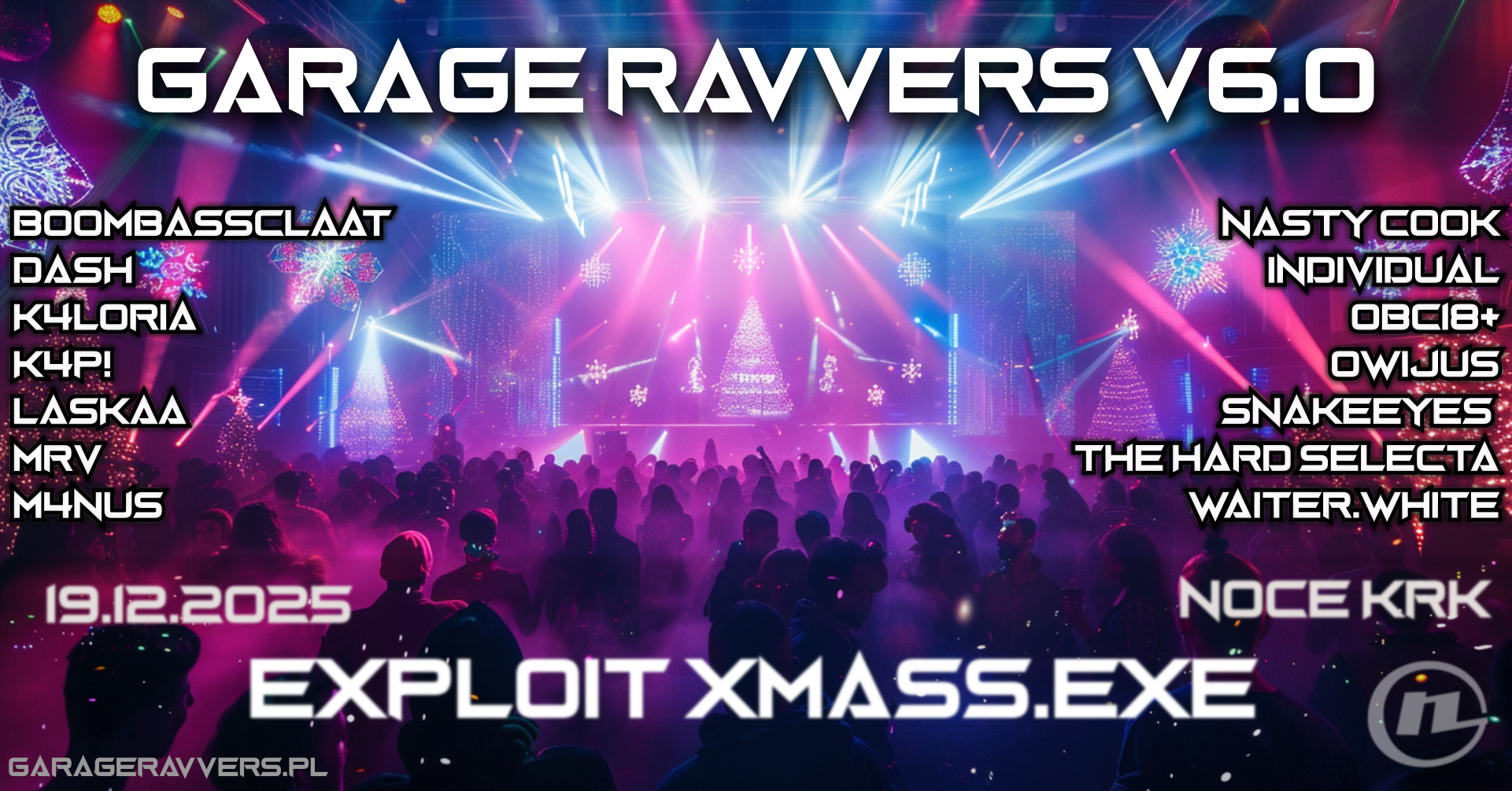 GARAGE RAVVERS v6.0 - EXPLOIT XMASS.EXE Cover Photo