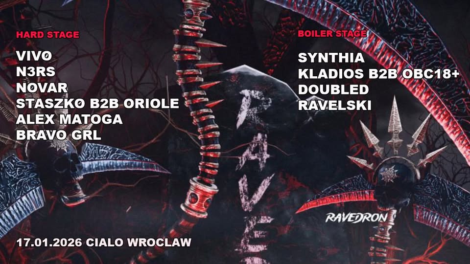 RAVEDRON II - CIAŁO WROCŁAW - 17.01.2026
