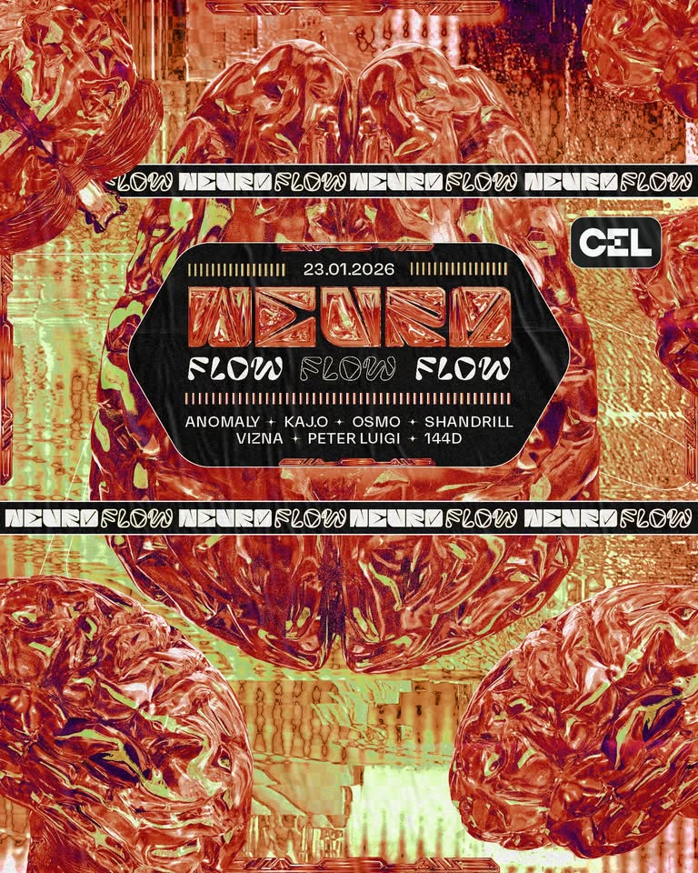 CEL x 𝐍𝐞𝐮𝐫𝐨𝐅𝐋𝐎𝐖 + #techno stage Cover Photo