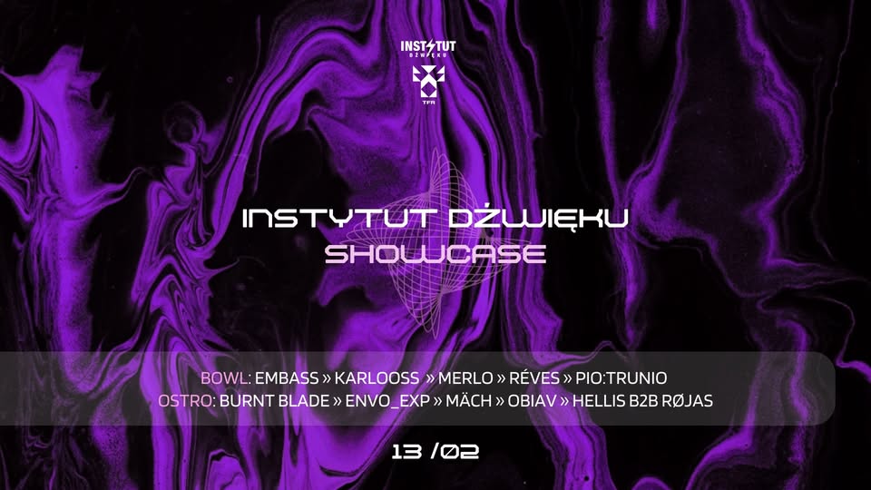 INSTYTUT DŹWIĘKU showcase x TFR tax free