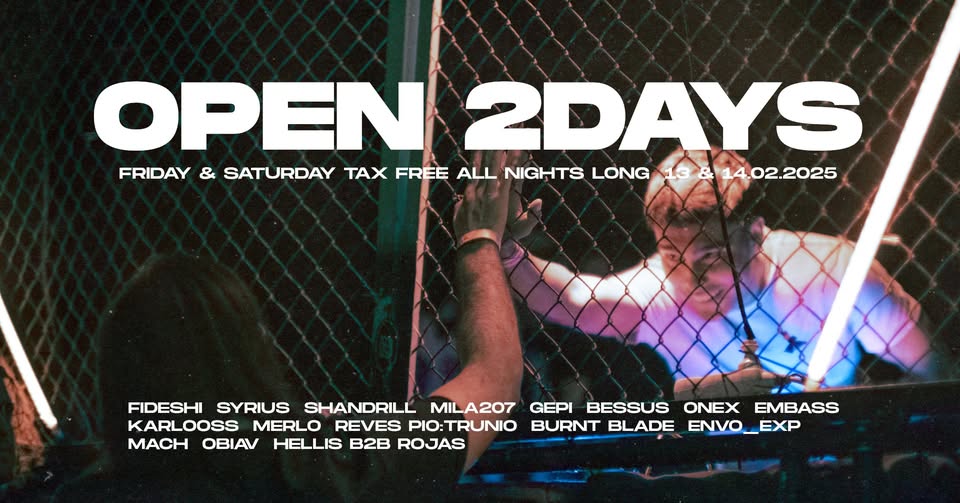 TRANSFORMATOR OPEN 2DAYS VALENTINES tax free (13 & 14.01)