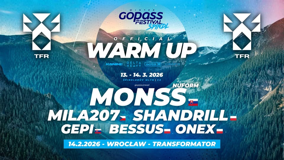 GOPASS FESTIVAL ŠPINDL Warm up - WROCŁAW /PL