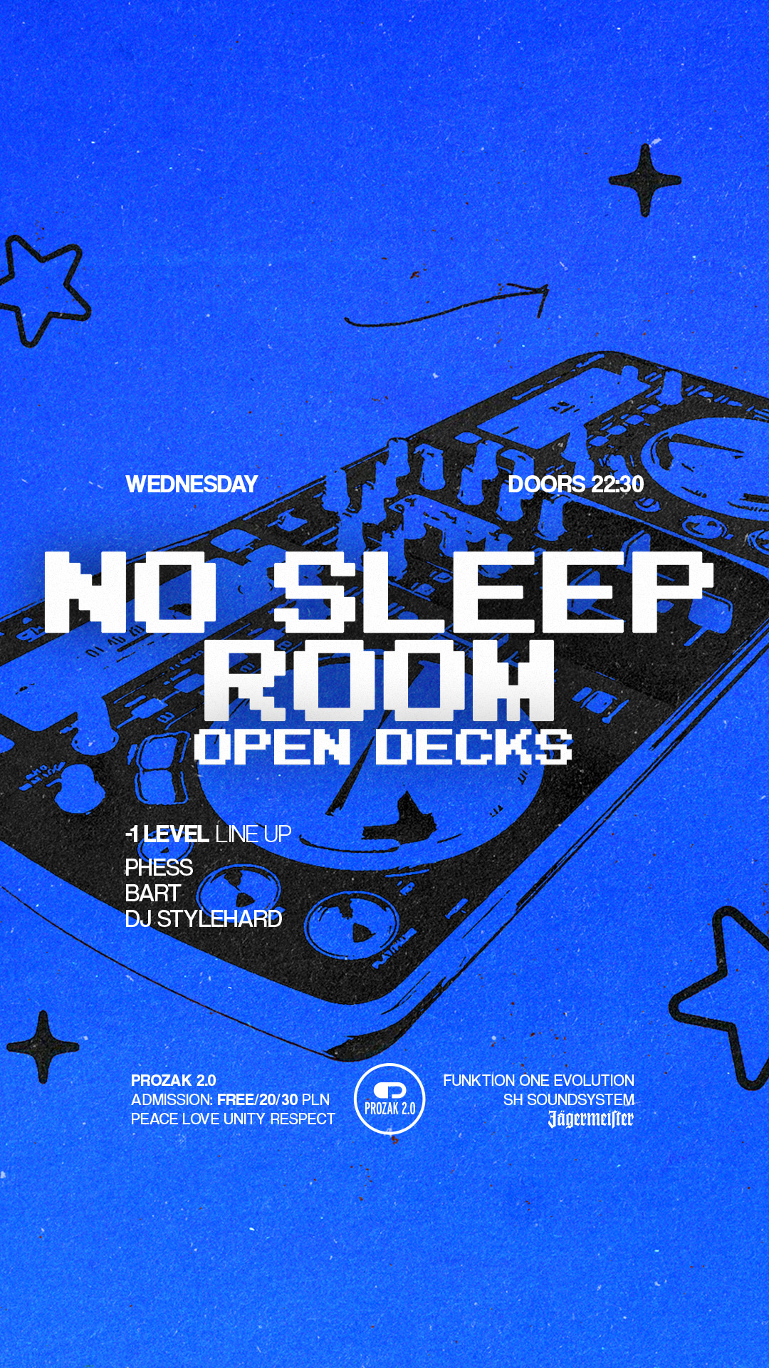 NO SLEEP ROOM