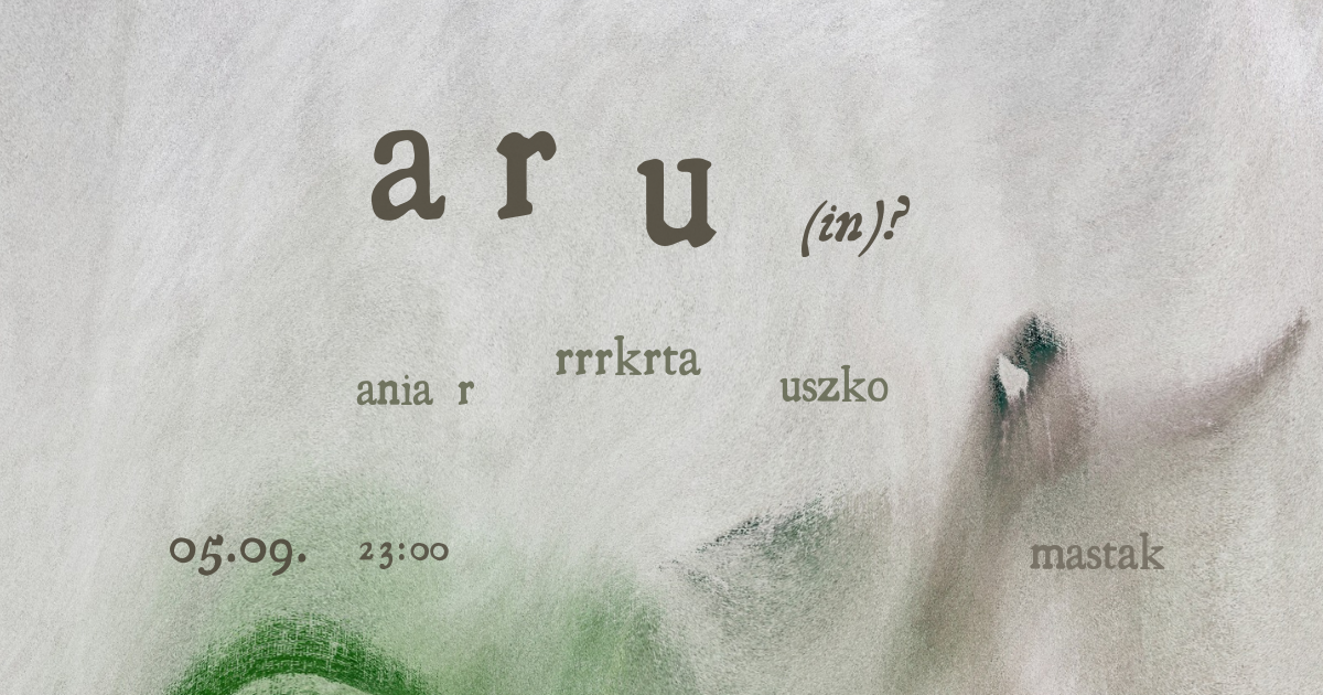 a r u (in?)