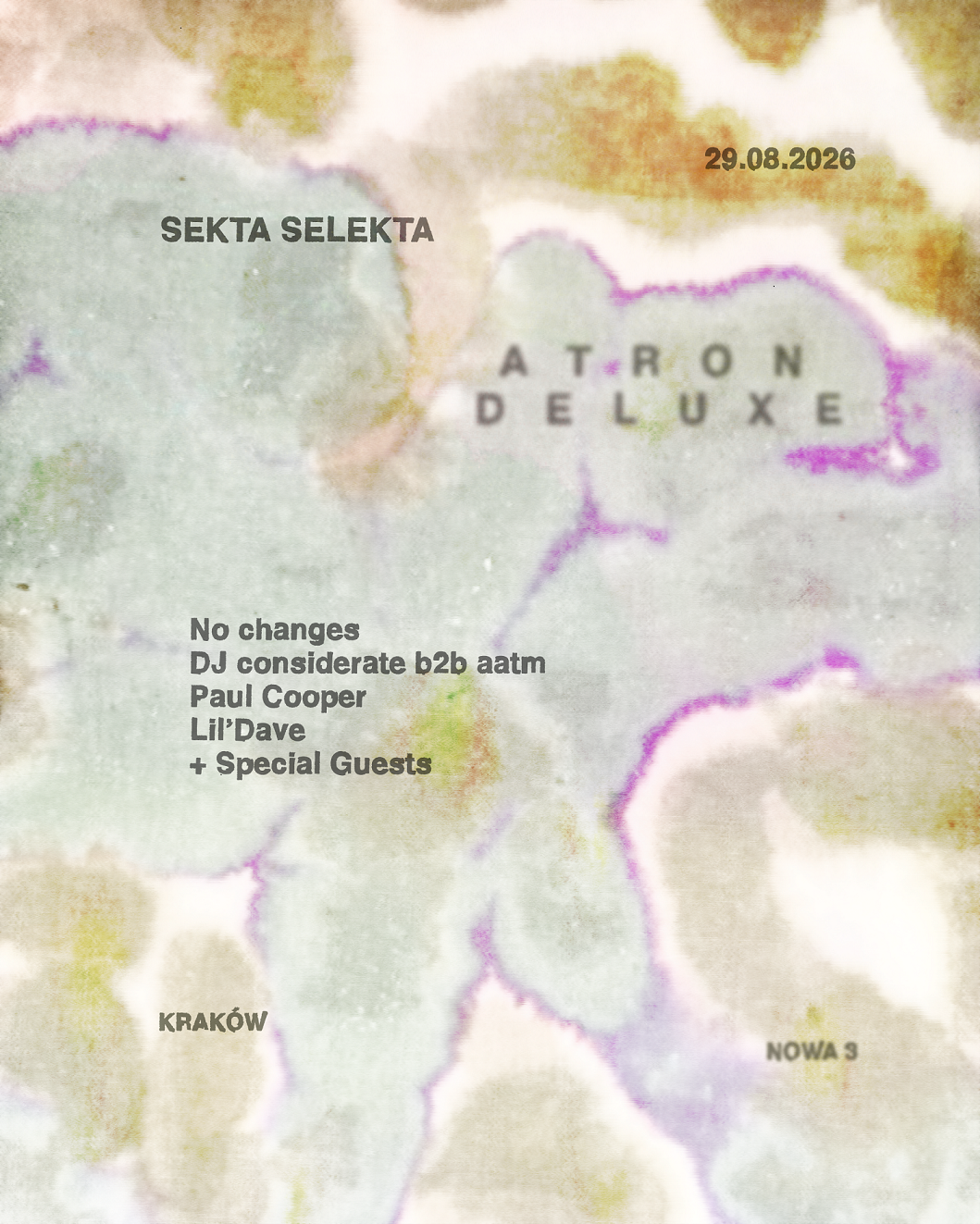 Sekta Seletka: No changes, DJ considerate b2b aatm
