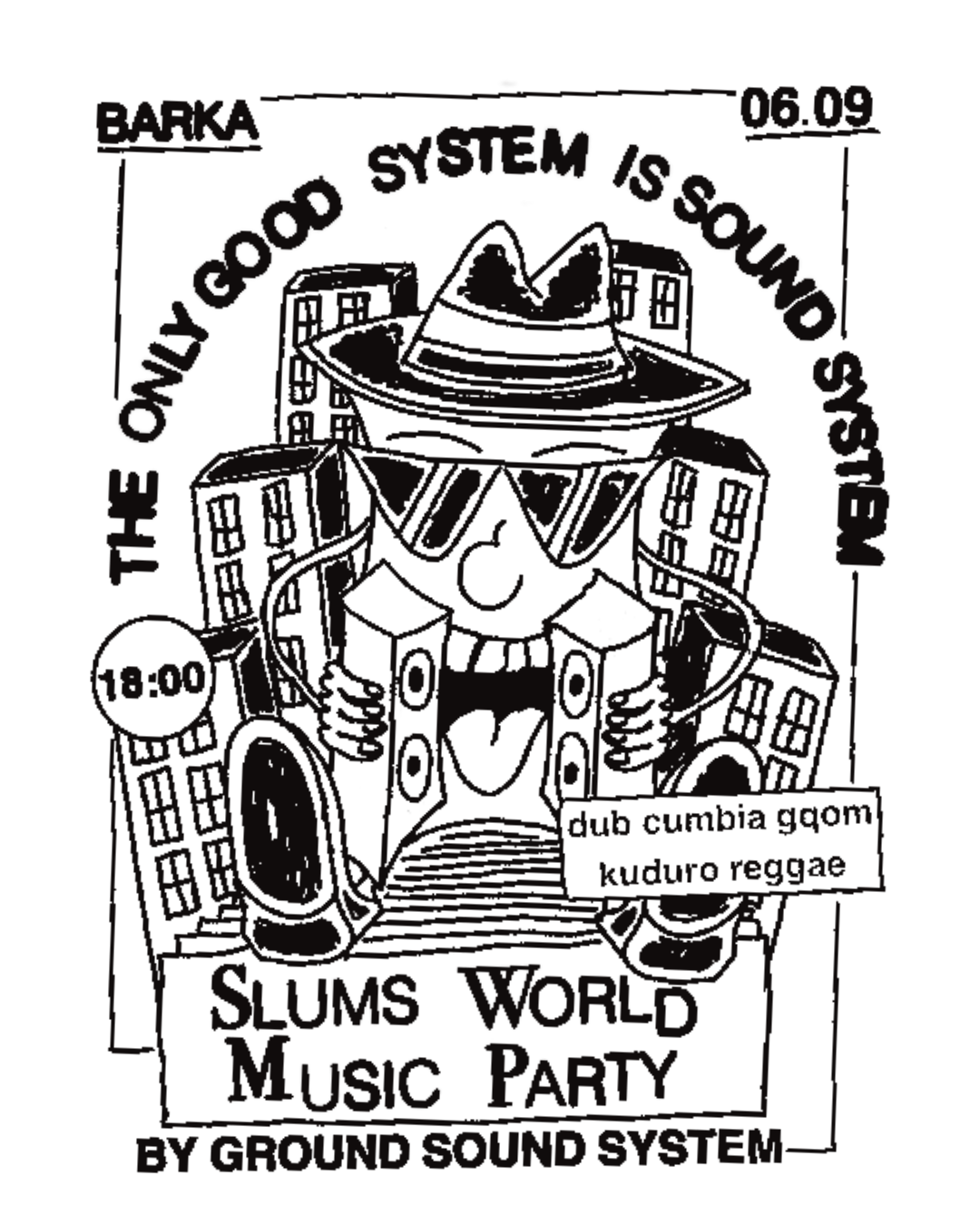 Slums World Music Party by Ground Sound System || 