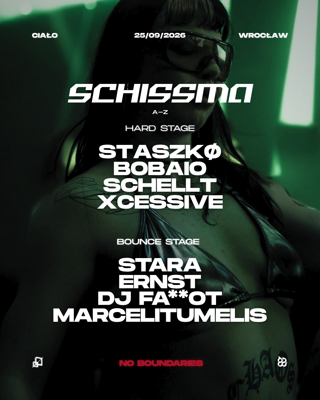 SCHISSMA: WROCŁAW (Ciało) – 25.09.2026 - STASZKØ, 