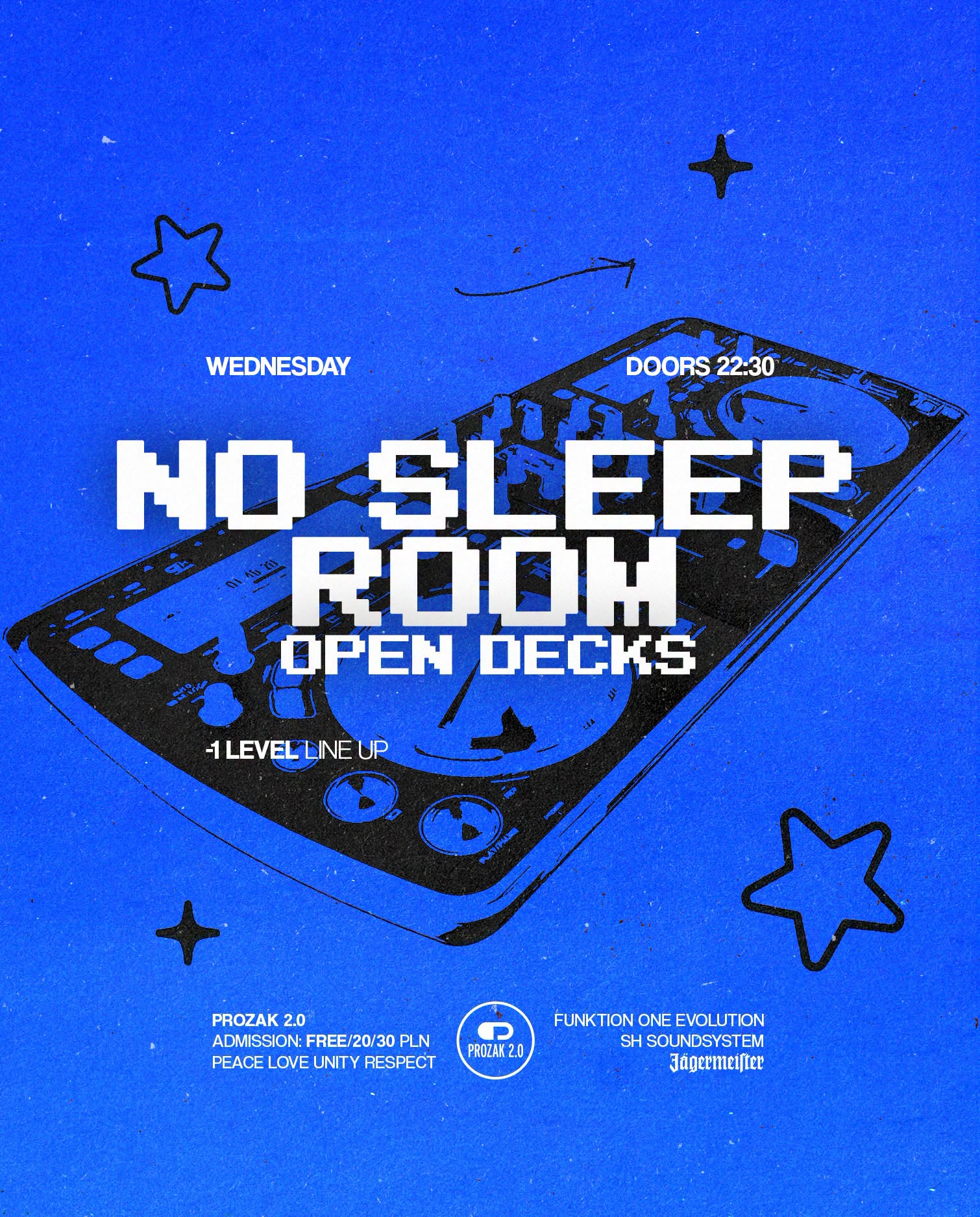 NO SLEEP ROOM