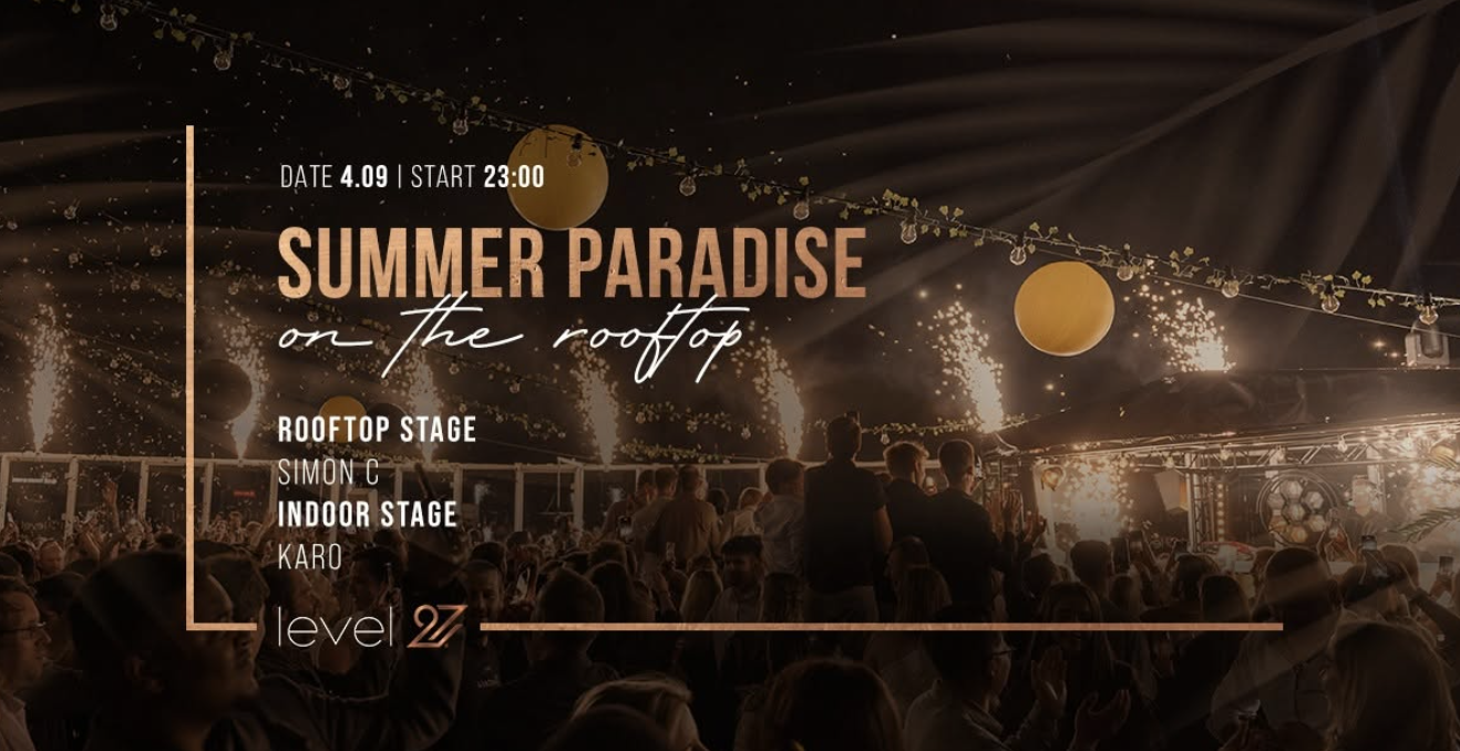 Summer Paradise on the rooftop