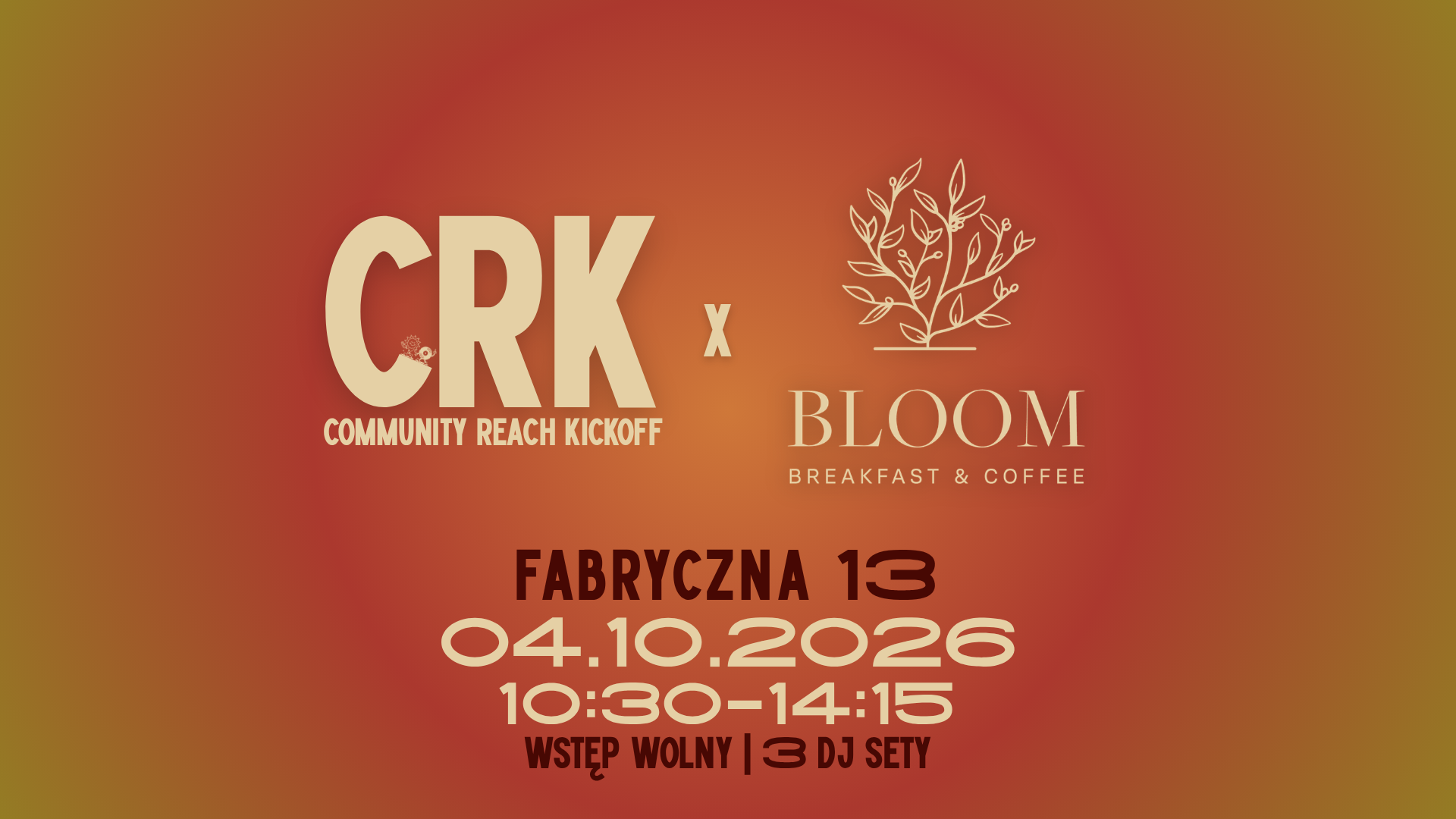 Morning Party CRK x BLOOM