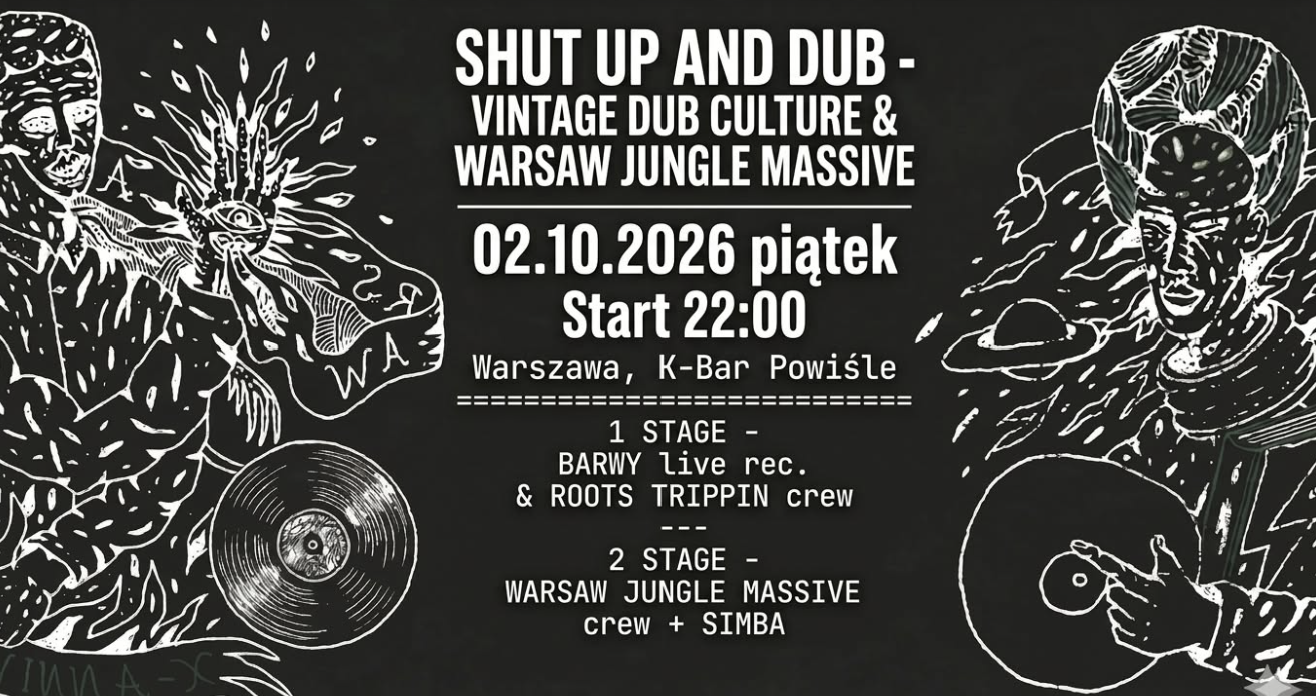 Shut Up And Dub - Vintage Dub Culture & Warsaw Jun