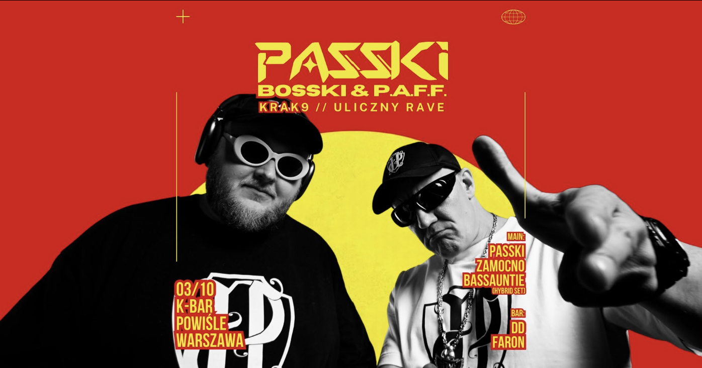 BOSSKI ROMAN & P.A.F.F. // KRAK9 - uliczny rave