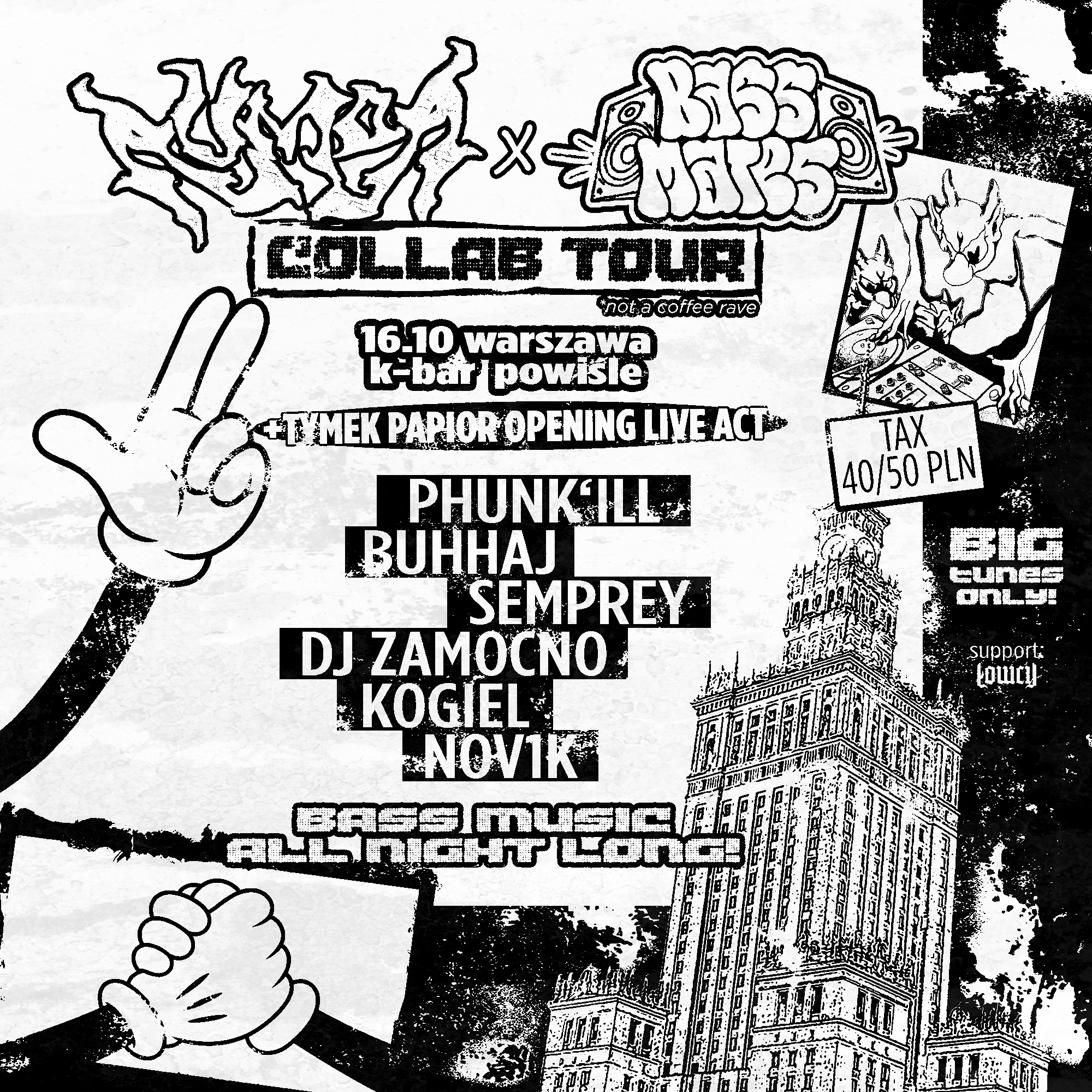 RUMOR COLLAB TOUR: WARSAW, Tymek Papior (LIVE) W/ 