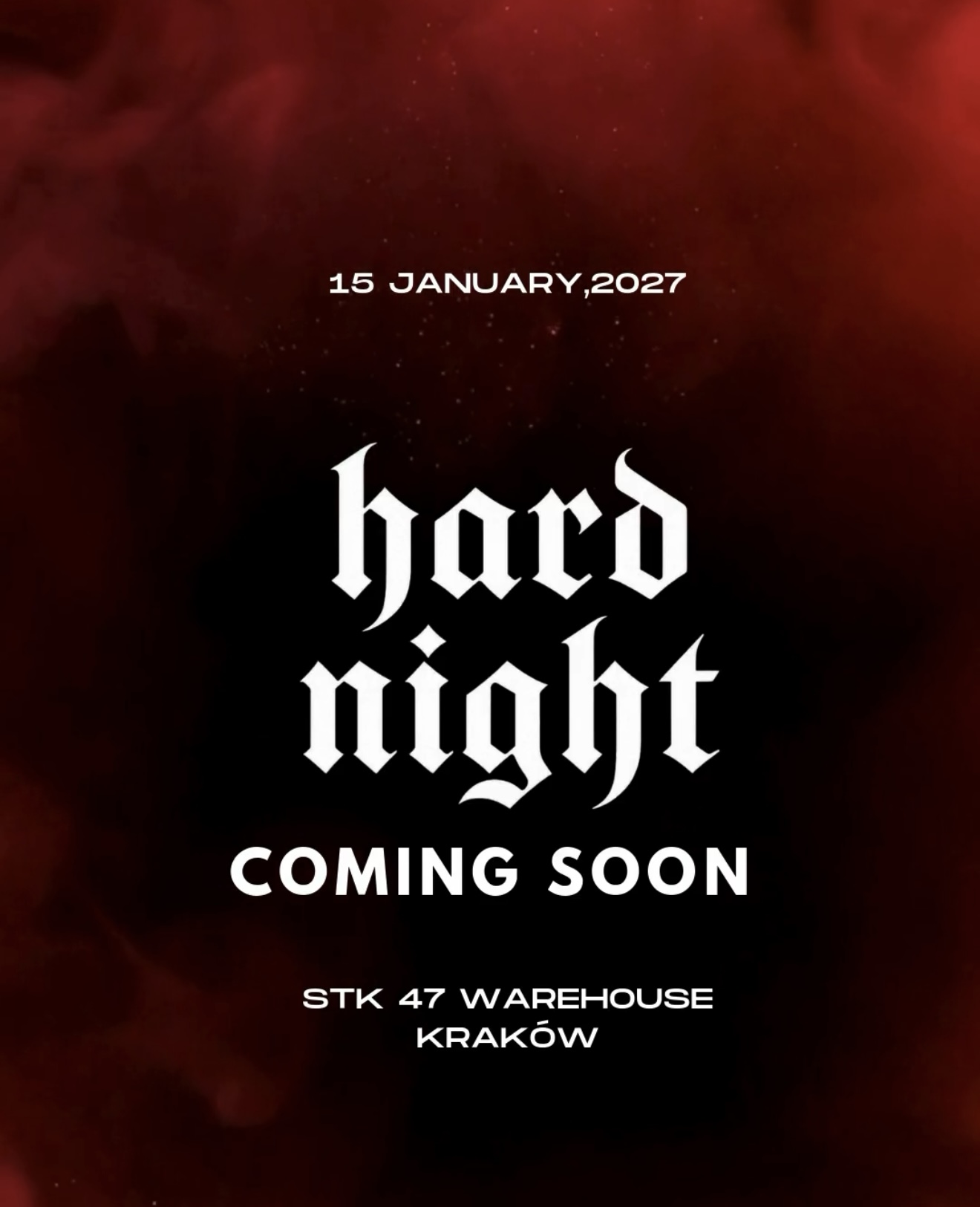 HARD NIGHT PRESENTS V Ø R T A K